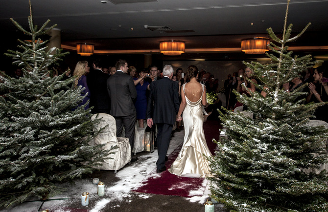 christmas wedding ceremony ireland